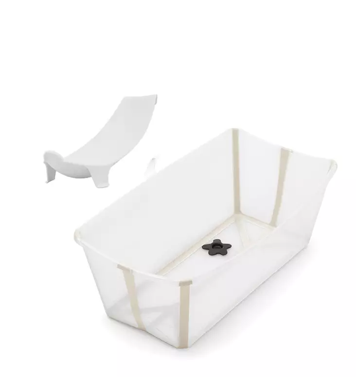 Stokke Flexi Bath X-large starttipaketti Sandy Beige. - Badkar och badstöd - 535912STA2 - 1