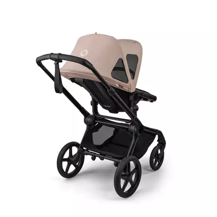 Bugaboo Fox 5 Renew Breezy sun canopy Desert Taupe rattaissa. - Barnvagnar och kombivagnar - 100221043 - 2