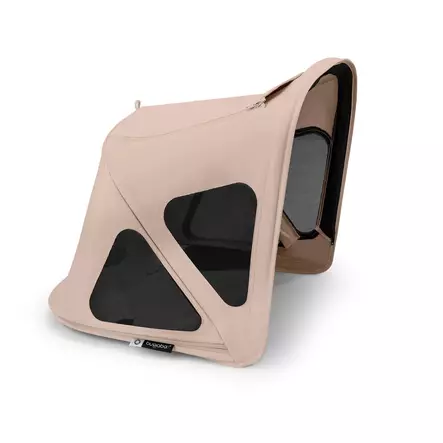 Bugaboo Fox 5 Renew Breezy sun canopy Desert Taupe. - Barnvagnar och kombivagnar - 100221043 - 1