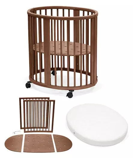 Stokke Sleepi Mini starttipaketti 3 in 1 Warm Brown V3. - Spjälsängar och barnsängar - 221608STA3V3 - 1