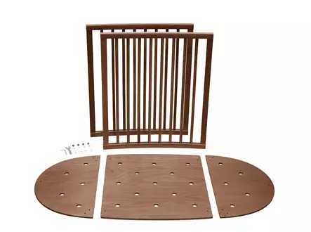 Stokke Sleepi Mini V3 lisäpalat sängyn suurentamiseen, Warm Brown. - Spjälsängar och barnsängar - 221904STAV3 - 2