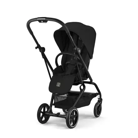 Matkarattaat Cybex Eezy S Twist+ 2 Magic Black, istuinosa työntäjää kohti. - Resevagnar och barnvagnar - 526000843 - 2
