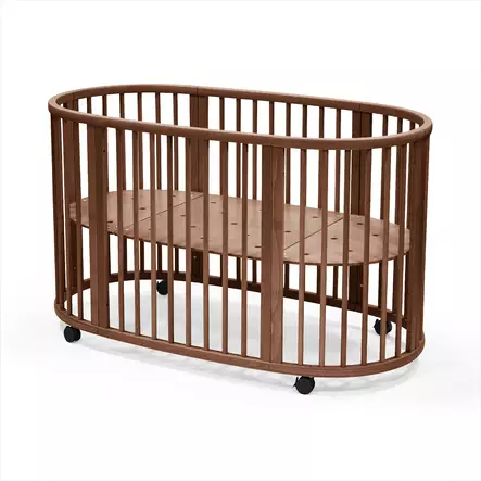 Stokke Sleepi sänky Warm Brown renkailla. - Stokke Sleepi produkter - 711503STA3 - 2