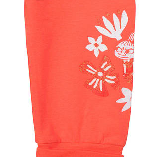 Myy housut korallin v=C3=A4riss=C3=A4 glitter kuviolla. - Bäbybyxor - 72579103 - 2