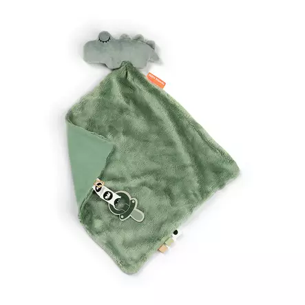 Done By Deer Uniliina Croco Green - Mjukisdjur och snuttefiltar - 4363283 - 1