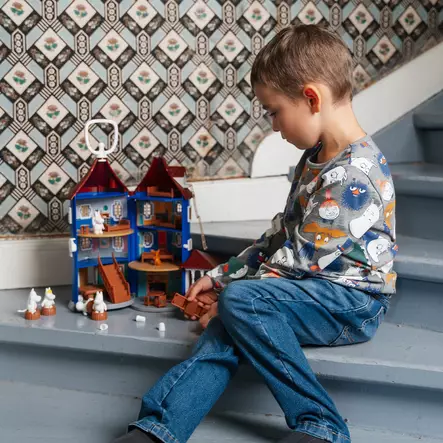 Martinex Muumi Ilmeet Paita harmaa lapsella. - Skjortor och huvtröjor - 72586243 - 2