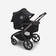 Bugaboo Fox 5 Breezy sun canopy Midnight Black jatkettava kuomu. - Barnvagnar och kombivagnar - 100221003 - 3