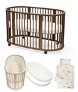 Stokke Sleepi V3 starttipaketti 6 in 1 Warm Brown. - Spjälsängar och barnsängar - 104208STA2V3 - 1