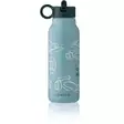 Liewood juomapullo Falk 350 ml Race cars/Beach blue. - Vattenflaskor och flaskor med sugrör - 19617-2783 - 1