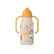 Liewood juomapullo Kimmie 250 ml Around The World/Sandy. - Vattenflaskor och flaskor med sugrör - 19618-2623 - 1