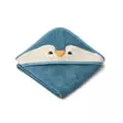 Liewood huppupyyhe Albert Penguin, Oceanview Mix. - Hoodade handdukar och badrockar - 20311-2563 - 1