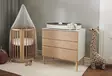 Stokke Sleepi Mini ja Sleepi Dresser lastenhuoneessa. - Spjälsängar och barnsängar - 221606STA4V3 - 4