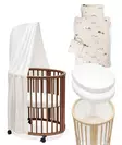 Stokke Sleepi Mini starttipaketti 8 in 1 Warm Brown. - Spjälsängar och barnsängar - 221609STA2V3 - 1
