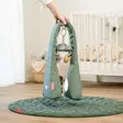 Done By Deer lelukaari Activity Gym Tiny Farm Green, taittuu pieneen tilaan. - Lekmattor och babygym - 4153723 - 6