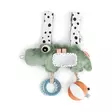 Done By Deer puuhalelu Hanging Activity Toy, Croco Green. - Skallror, greppleksaker och bollar - 4253493 - 1