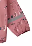 Reima Vesi sadetakki Rose blush heijastin yksityiskohdilla. - Regnkläder - 5100025A-1123 - 5