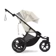 Cybex AVI SPIN juoksurattaat Seashell Beige jatkettava kuomu. - Resevagnar och barnvagnar - 524000743 - 4