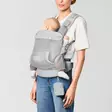 Cybex Laya kantoreppu Fog Grey, niskatuki käännettynä alas. - Bärselar - 526000563 - 3