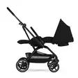 Matkarattaat Cybex Eezy S Twist+ 2 Magic Black, makuuasennossa. - Resevagnar och barnvagnar - 526000843 - 6