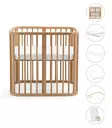 Stokke Nighti Mini bundle Natural Pinnasänky ja lisävarusteet. - Spjälsängar och barnsängar - 705401bund3 - 1