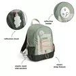 Lasten reppu Done by Deer Junior backpack, Tiny trails Green heijastavilla olkahihnoilla. - Ryggsäckar för barn - 7063103 - 7