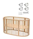 Stokke Sleepi 2026 starttipaketti 2in1 Natural. - Stokke Sleepi produkter - 711501STA3 - 1