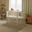 Stokke Sleepi sänky White renkailla lastenhuoneessa. - Stokke Sleepi produkter - 711502STA3 - 3