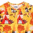 Martinex Muumi Retkeily Pyjama keltainen, pehmeää puuvillaa. - Bebis pyjamasar - 72588523 - 3