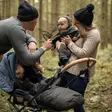 Easygrow Nature lämpöpussi Green Forest on lämmin ja vettä- ja likaahylkivä. - Åkpåsar för barnvagn - Natu6383 - 4