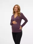 Äitiyspaita Mamalicious Lilli Plum Perfect sopii raskauteen ja imetykseen. - Mammatröjor - 20021043 - 2