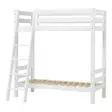 Hög våningssäng med sneda trappor 70x160cm - vit - Sängar - PRE-A29-3 - 5
