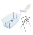 Stokke Flexi Bath starttipaketti 3 in 1 Glacier Blue. - Badkar och badstöd - 531913STA3 - 1
