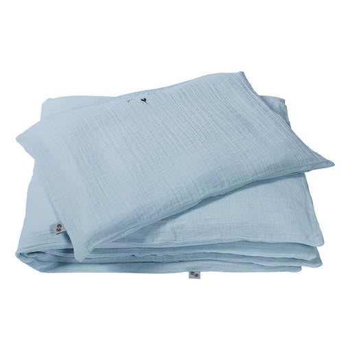 Nord Baby pussilakanasetti Muslin Mint. - Påslakan och underlakan - 271933 - 1