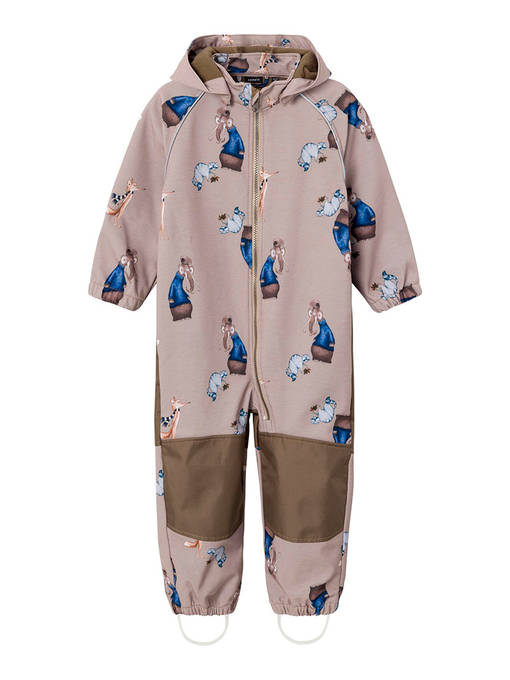 Name It softshell haalari Weathered teak. - Barnens mellansäsongsoveraller - 13214673 - 1