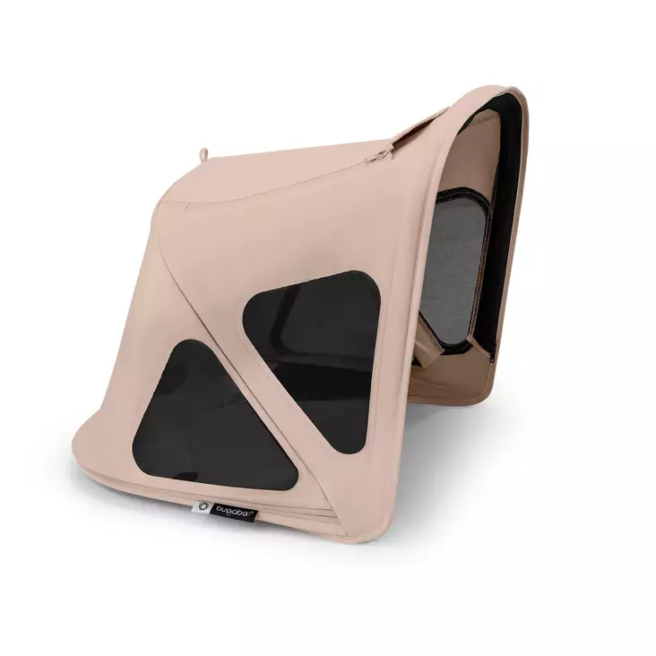 Bugaboo Fox 5 Renew Breezy sun canopy Desert Taupe. - Barnvagnar och kombivagnar - 100221043 - 1