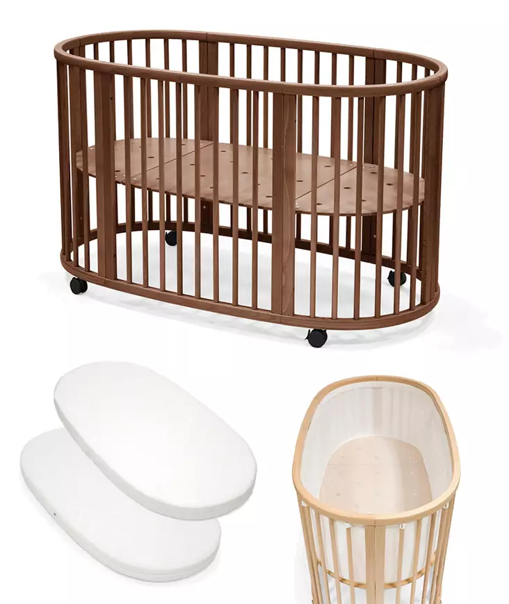 Stokke Sleepi V3 starttipaketti 4 in 1 Warm Brown. - Spjälsängar och barnsängar - 104208STAV3 - 1