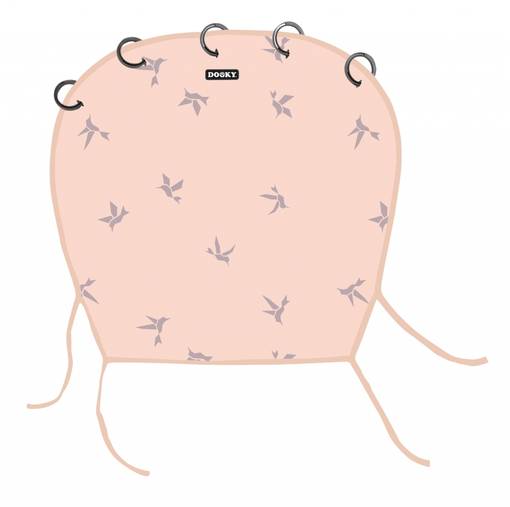 Origami rose v=E4rilt=E4=E4n - Vagnsgardiner och fästringar - 126603 - 1