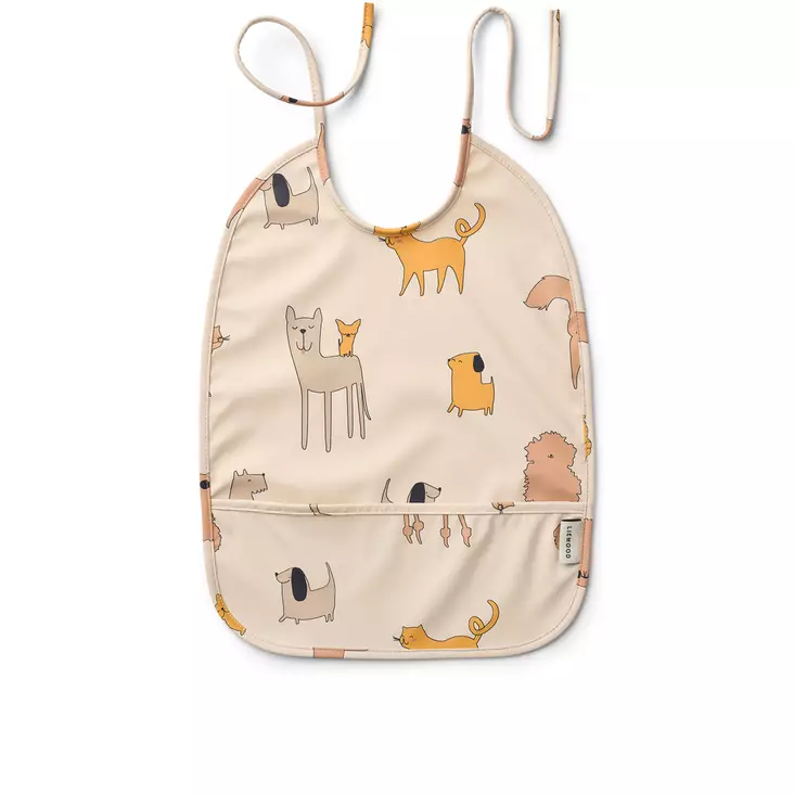 Liewood Lai ruokalappu Cats And Dogs/Sandy. - Haklappar - 14774-2503 - 1