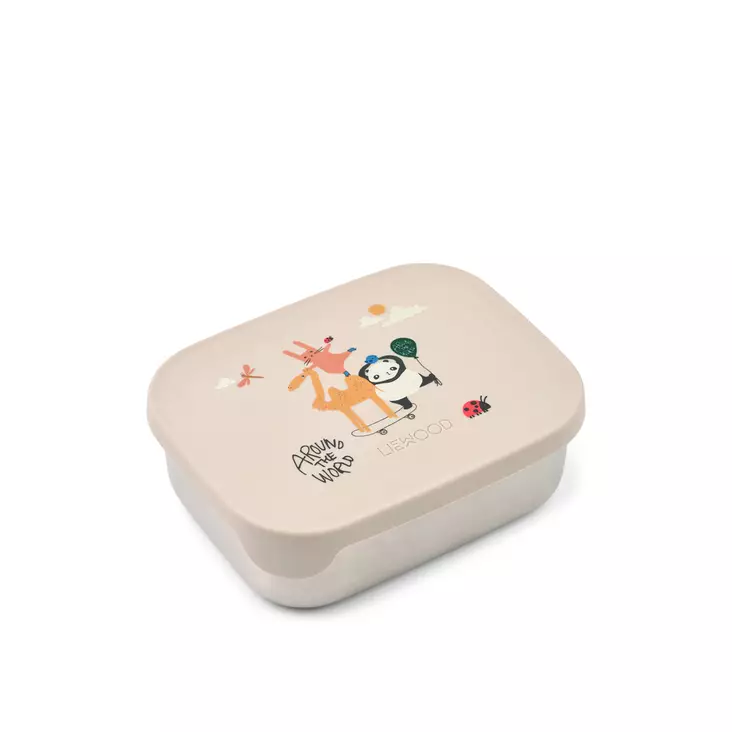 Liewood Arthur eväsrasia Around The World/Sandy. - Mellanmålspåsar, matlådor och snackskoppar - 14982-2623 - 1