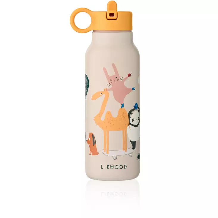 Liewood juomapullo Falk 350 ml Around The World. - Vattenflaskor och flaskor med sugrör - 19617-2623 - 1