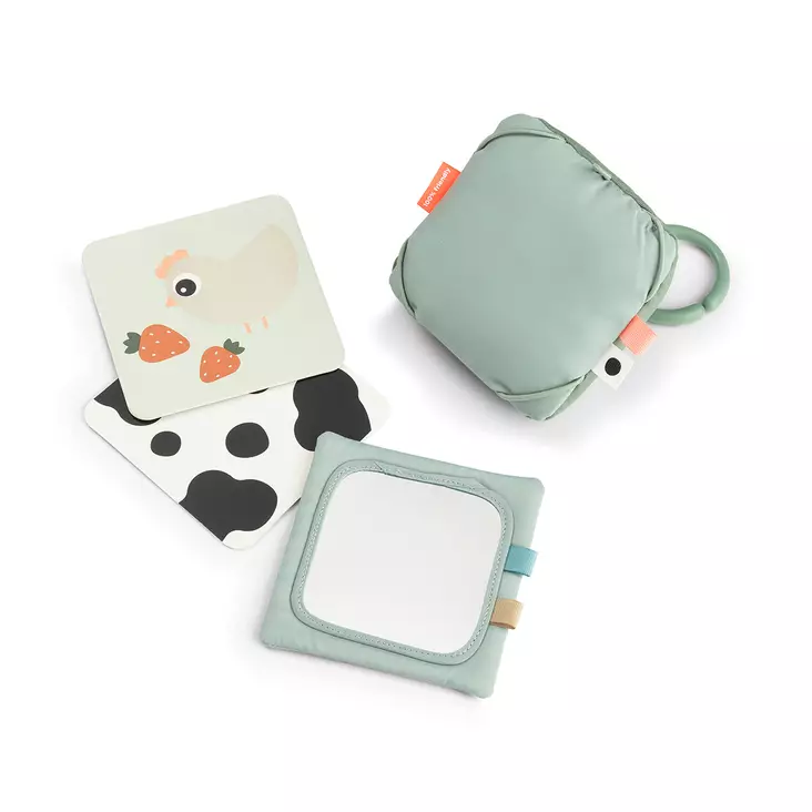 Done By Deer Puuhakortit tinyfarm green - Aktivitetsböcker - 4263953 - 1