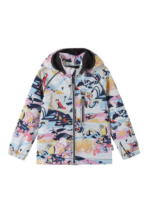 Reima Vantti softshell-takki Lilac Pink. - Barnens mellansäsongsjackor - 5100009B-4203 - 1