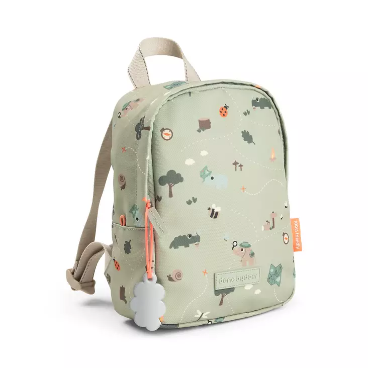Lasten reppu Done by Deer Tiny backpack, Tiny trails Green. - Ryggsäckar för barn - 7063913 - 1