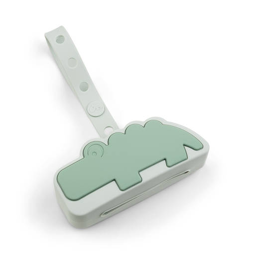 Done By Deer tuttikotelo silikonia Croco Green. - Nappar och napphållare - 71491463 - 1