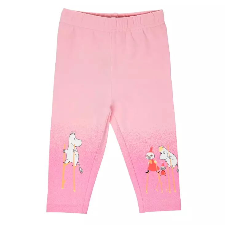 Martinex Muumi Vedenpaisumus Legginsit vaaleanpunainen. - Bäbybyxor - 72588583 - 1