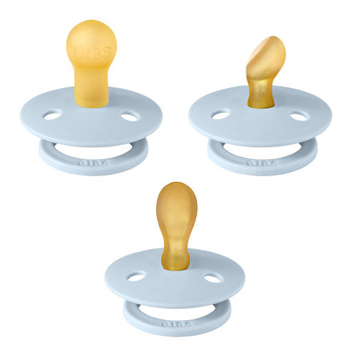 Bibs Try-it colour 3 pack v=C3=A4riss=C3=A4 Baby Blue. - Nappar och napphållare - 81343 - 1