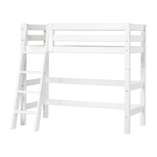 ECO Lyx mellanlåg säng 70x160cm, lutande trappor - vit - Sängar - PRE-A7-3 - 1