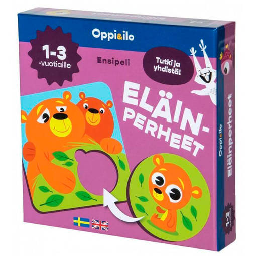 Oppi & Ilo ensipeli El=C3=A4inperheet pakkaus. - Aktivitetsböcker - WS593273 - 1
