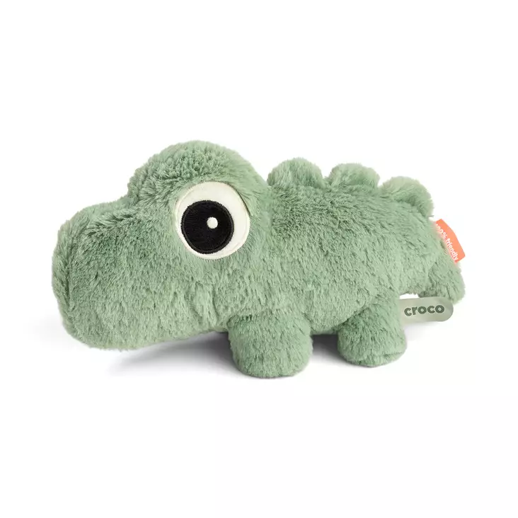 Done By Deer Cuddle Bestie Croco Green - Mjukisdjur och snuttefiltar - 4063223 - 1