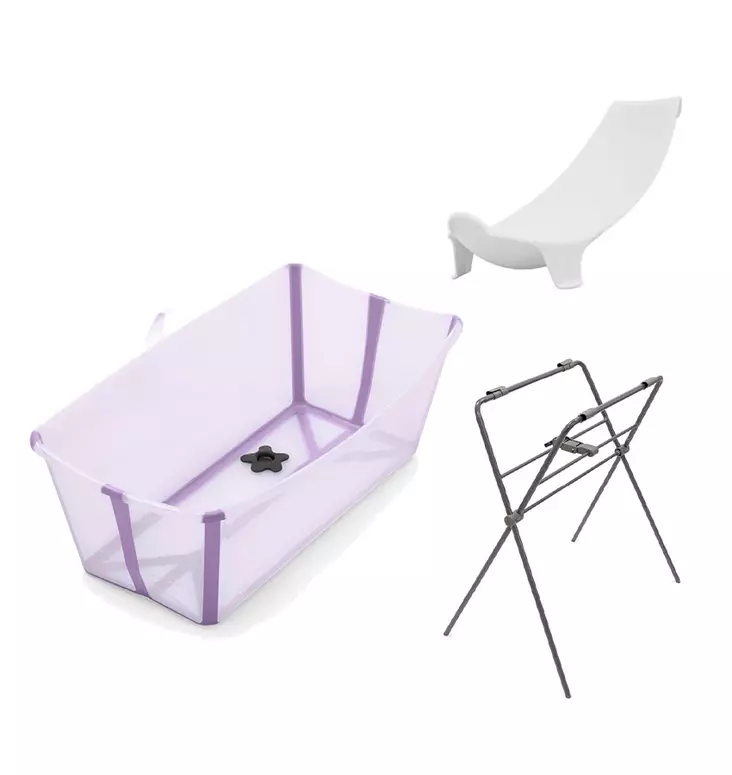 Stokke Flexi Bath starttipaketti 3 in 1 Lavender. - Badkar och badstöd - 531914STA3 - 1